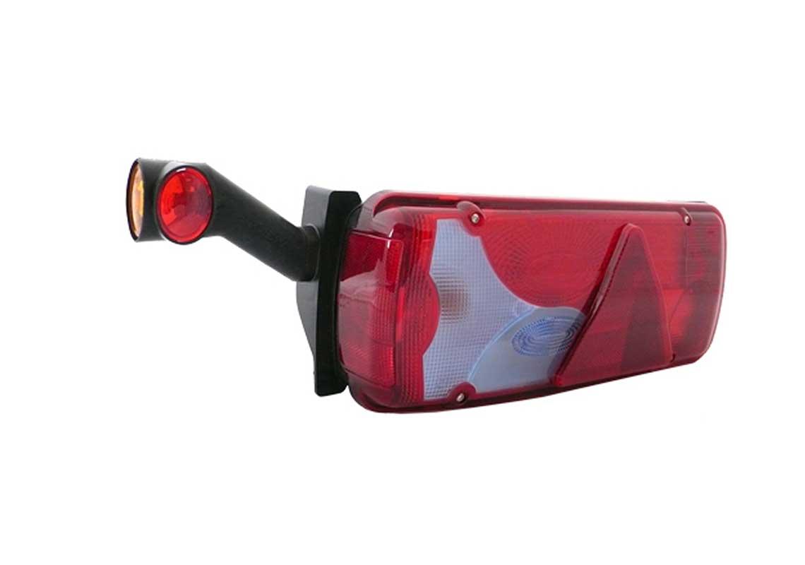 Umrissleuchte Glühlampen 12/24V Weiß + rot + gelb Montage für LC8